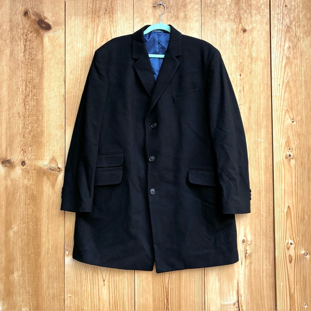 Tommy Hilfiger Men's Black 3/4 Length Coat
S: